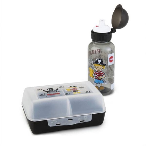 Emsa Kids Flask &amp; Lunchbox Set Priate