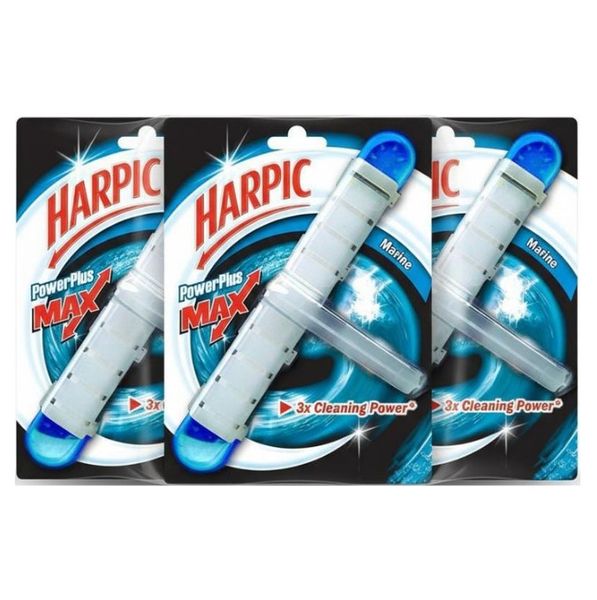 Harpic Toilet Rim Block Marine Value Pack - 3 x 42g