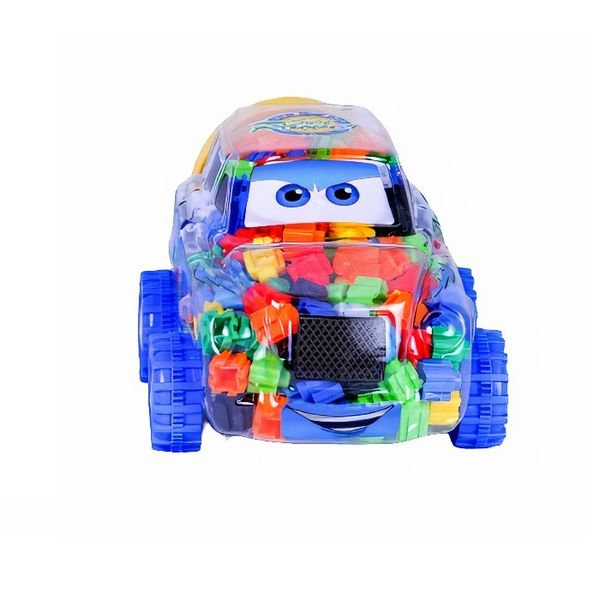 Building Blocks – Car – Stacking Blocks – Brick Blocks - 60 Piece