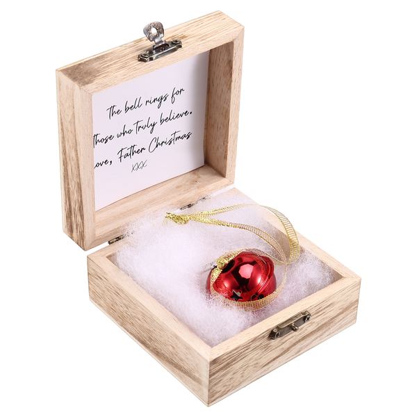 Christmas Souvenir Magical Faith Bell, Red
