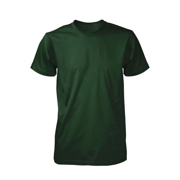 Dromex 100% Cotton Short Sleeve T-shirt - Bottle Green