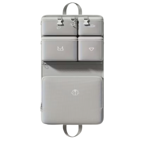 Travel Packing Cubes Suitable for Carry-On &amp; Checked Luggage - Grey