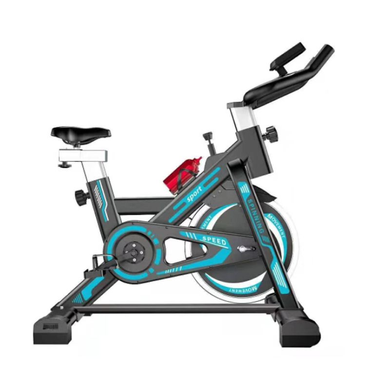 Zoolpro Indoor Sports Stationary Cardio Exercise Bike - Blue & Black ...