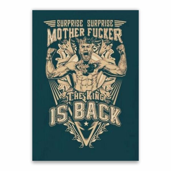 Conor McGregor Quote Poster A1 Shop Today. Get it Tomorrow