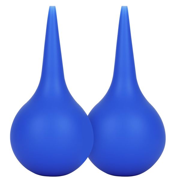2 Piece Pear Shaped Ear Cleaning Device for Unclogging Ears