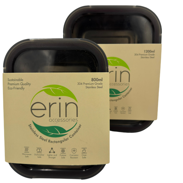 Microwave Safe Stainless Steel Food Containers