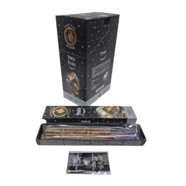 Crystal Magic Pyrite Tribal Soul Crystal Incense