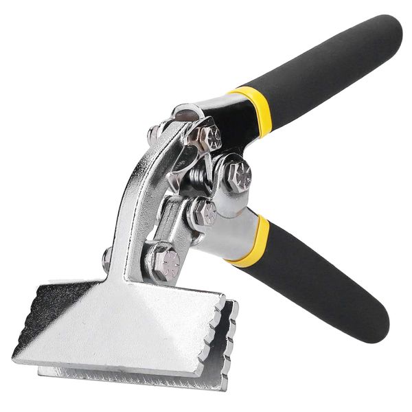 Tool Professional Flat Nose Hand Seamer Pliers (7cm) (Curved Handle)