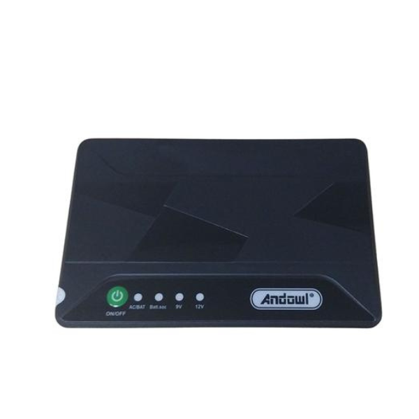 10000 mAh mini DC UPS (uninterrupted Power Supply)