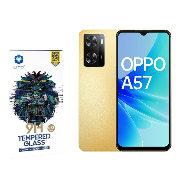 Lito Tempered Glass Screen Protector For Oppo A57 / A57s