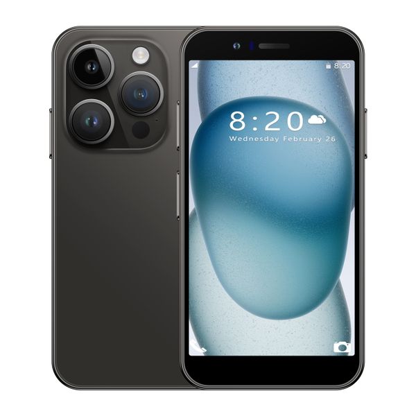 I15 Mini Mobile Phone, 4.0-Inch Dual SIM Card, Android 8.1 Mini Smart