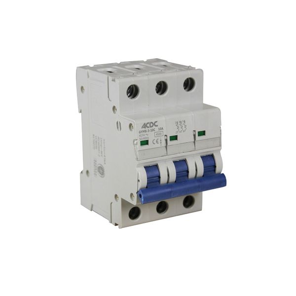 ACDC - 63Amp 3 Pole C Curve MCB 4.5 kA