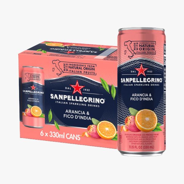 Sanpellegrino Prickly Pear and Orange Italian Sparkling Drink 6 x 330ml
