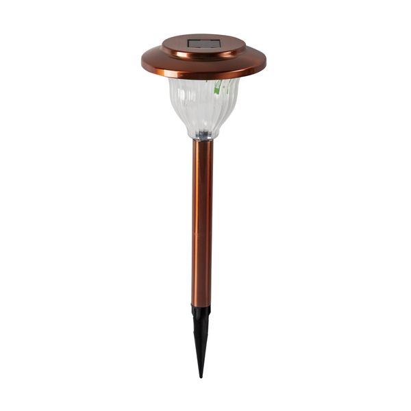 Solar - Garden Light - With Copper Painting - 2 Pack