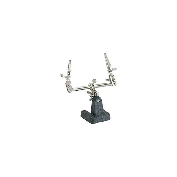 PRK 608-391B Helping Hand with 2 Adjustable Croc Clips, Iron Base