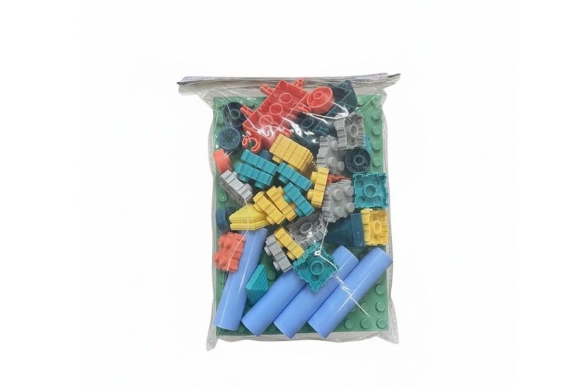 Puzzle Building Blocks Set - Assorted Pieces (Pack Contents May Vary)