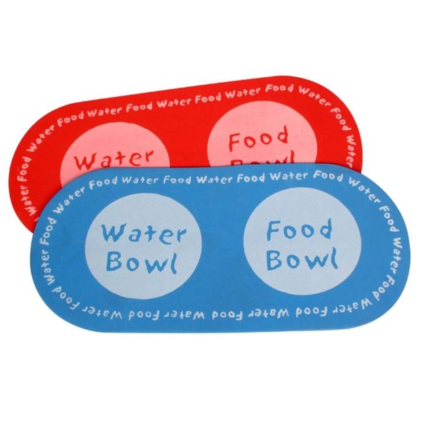 Pet Place Mat (Pink &amp; Blue) Set of 2