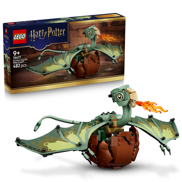 LEGO® Harry Potter™ Norbert: Hagrid’s Baby Dragon Toy 76477