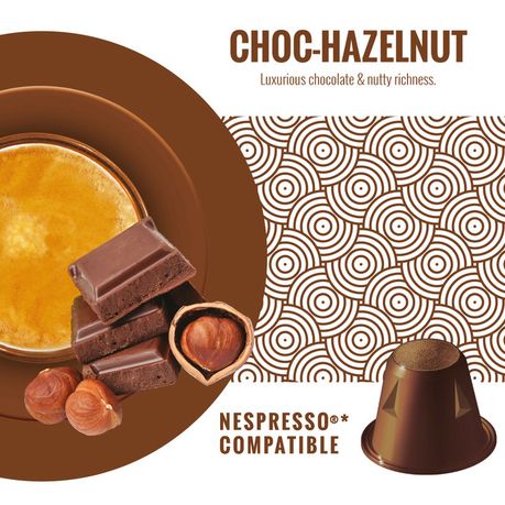 Chocolate and Hazelnuts - Nescafè Dolce Gusto compatible capsules Box