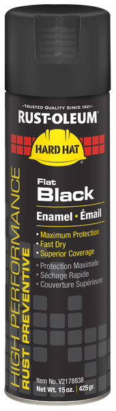 Rust-Oleum High Performance V2100 Flat Black 425g