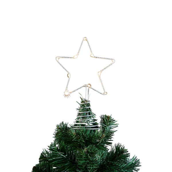 Silver Treetop Star Light