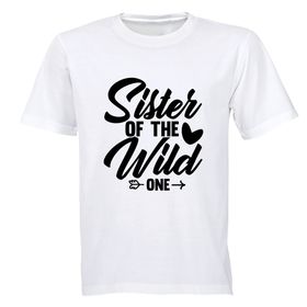 Sister of the Wild One - Kids T-Shirt | Shop Today. Get it Tomorrow ...