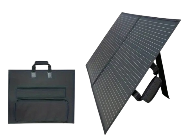 Foldable 100W Solar Panel with Build In Smart Charge Controller