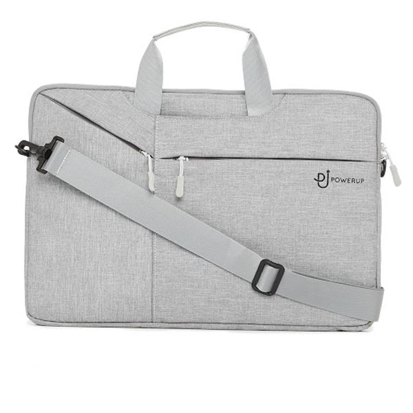 PowerUp 15'' Laptop Messenger Bag Grey