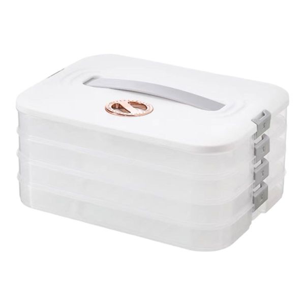 4 Layers Stackable BPA Free Dumpling Savoury BT