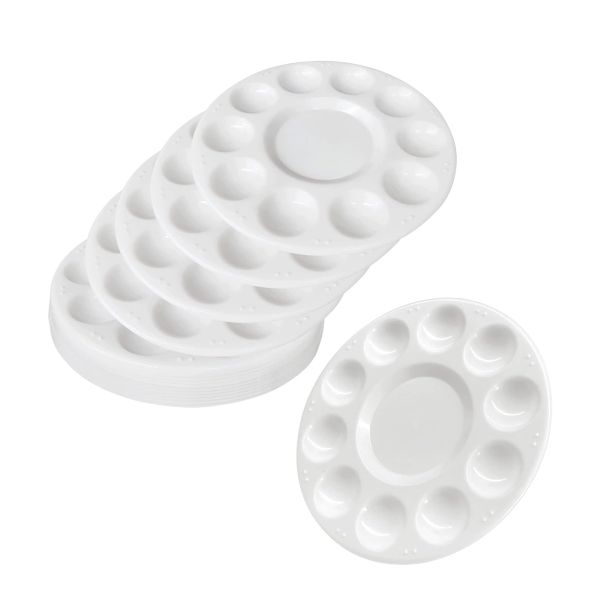 22Piece Paint Tray Palettes for Kids Plastic Paint Pallet for Art Painting