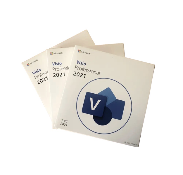 Microsoft- Visio Professional 2021 DVD