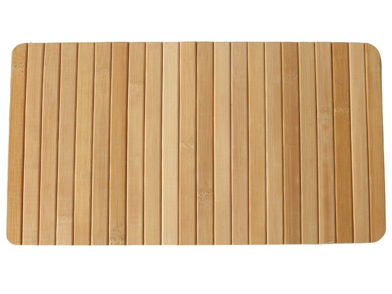 Flexible Armrest Serving Tray Bamboo Slats 2cm Wide