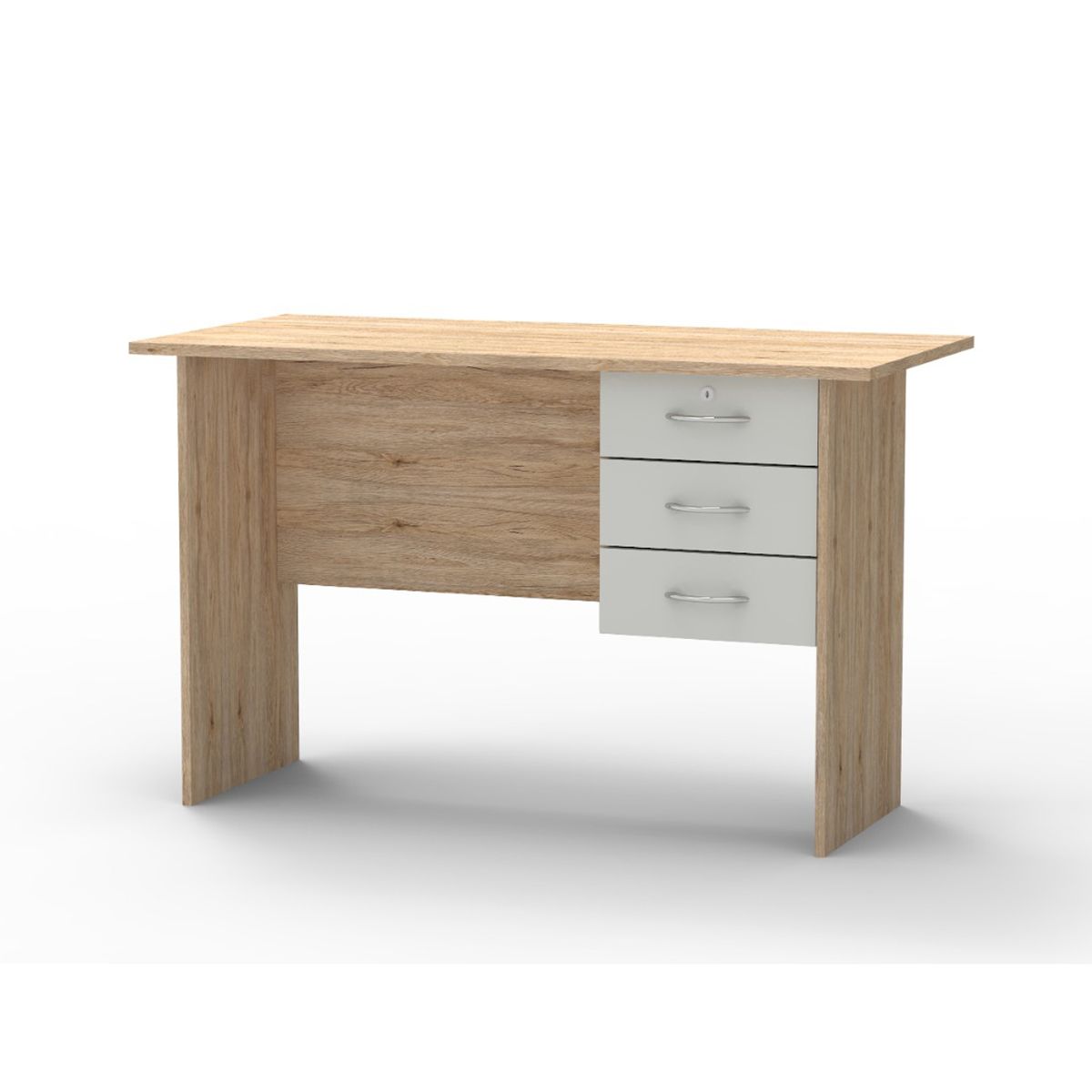 Office Desk Sonama Oak & White