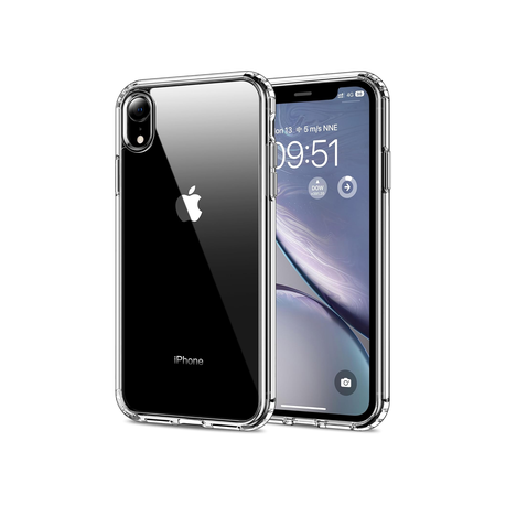 Clear Case Slim TPU Shockproof Cover Compatible with iPhone XR Image