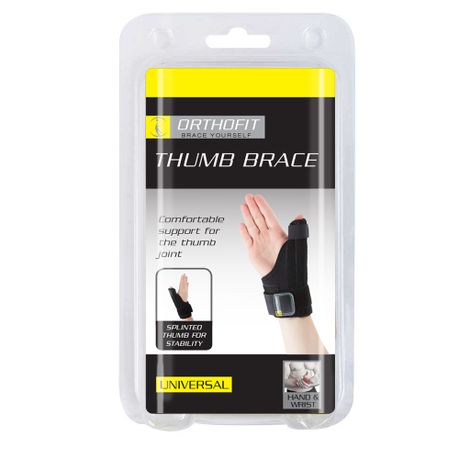 Mighty Grip Wrist and Thumb Support Band with Tack (Left)