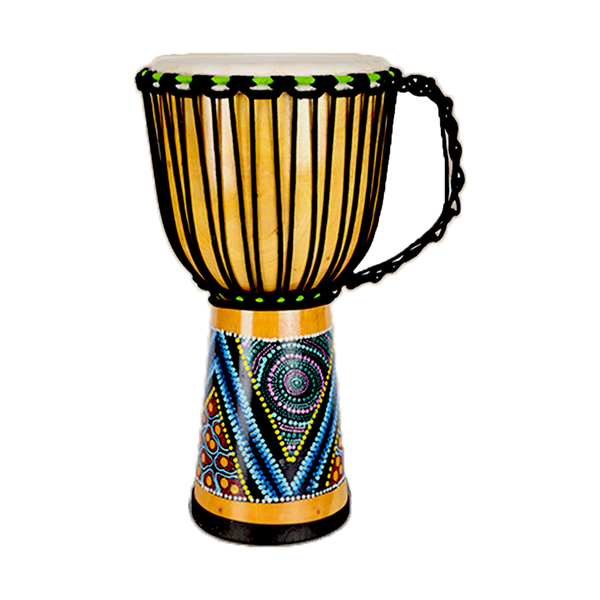 Djembe Drum Djembe Hand Drum Deep Carving Goatskin Drumhead 26cm x 50cm