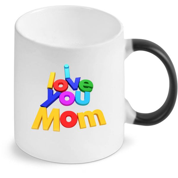 I Love You Mom Color Changing Mug