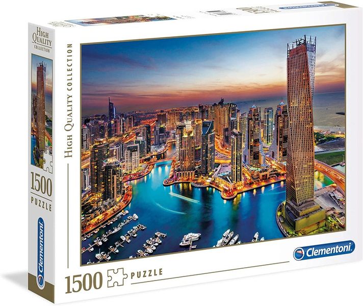 Clementoni 1500 Piece Puzzle - Dubai Marina