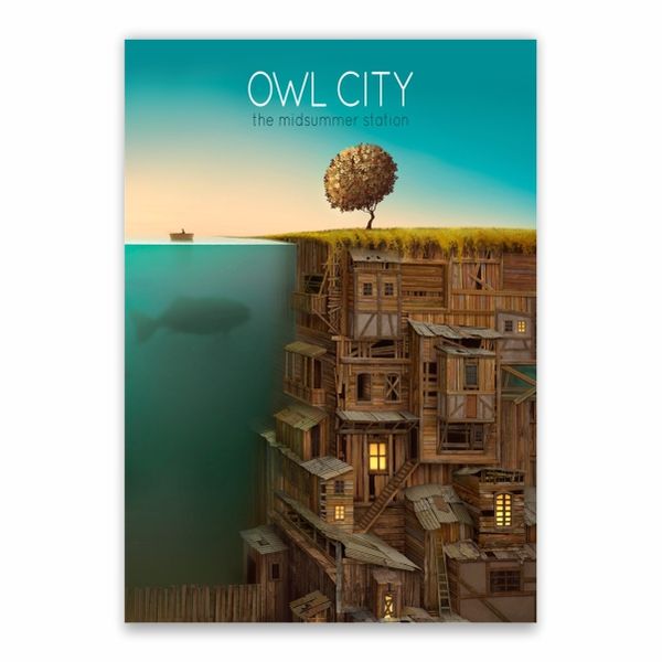 Owl City The Midsummer Station Album Poster - A1