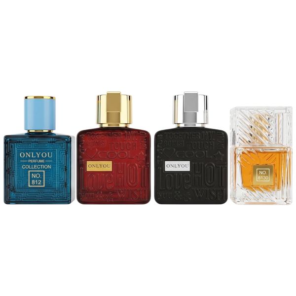 4 Pack Only You Men's Premium Eau De Parfum Gift Set 30ml For Him EDP