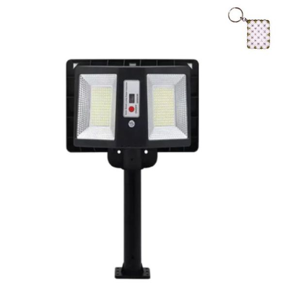Power OP-080 Solar Powered Street Light With Pole 300W And A Keyholder