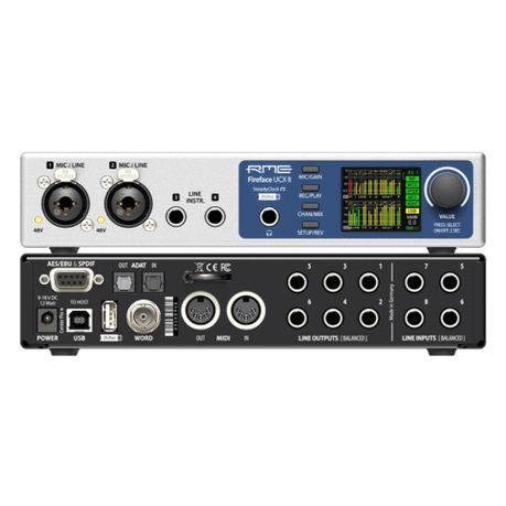 RME Fireface UCX II 40-Channel USB-B Audio/MIDI Interface - Daily Sale Shop