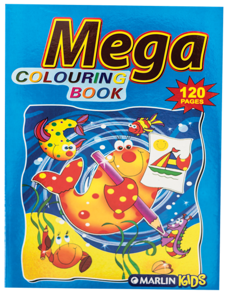 Marlin Kids Mega Colouring Book - 120 Pages