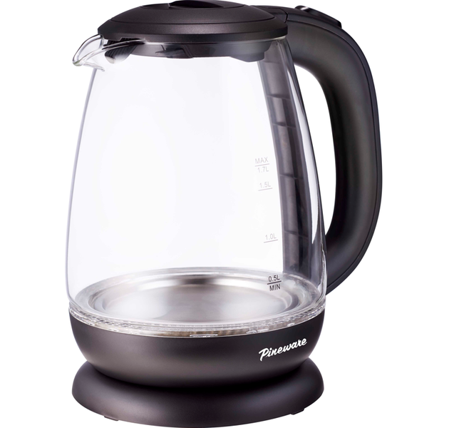 Pineware - 1.7L Glass Kettle - 2200W