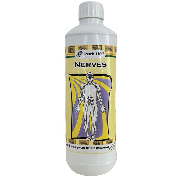 Touch Life Nerves Tonic - Herbal Nerve Support &amp; Relaxation Formula (500ml)