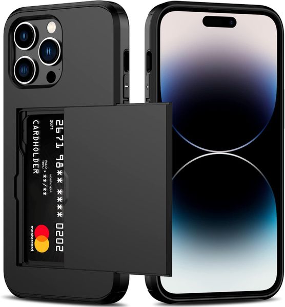 Hidden Card Slot Wallet Phone Case Compatible With Samsung Galaxy S22 Plus
