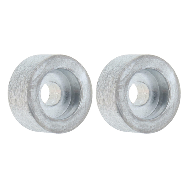 2 Pcs 55321-87J01 Round Zinc Anode for Outboard Compatible with Suzuki