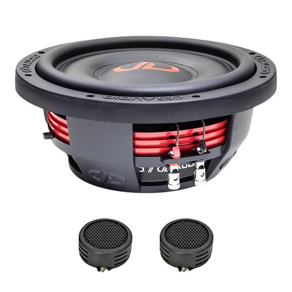 Digital Design DD-SL610 10" D4 1800 Watts Slimline Subwoofer &amp; Evo Tweeters