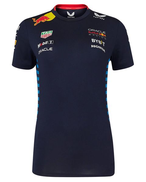 Red Bull Racing F1 Women's 2024 Team T-Shirt - Navy