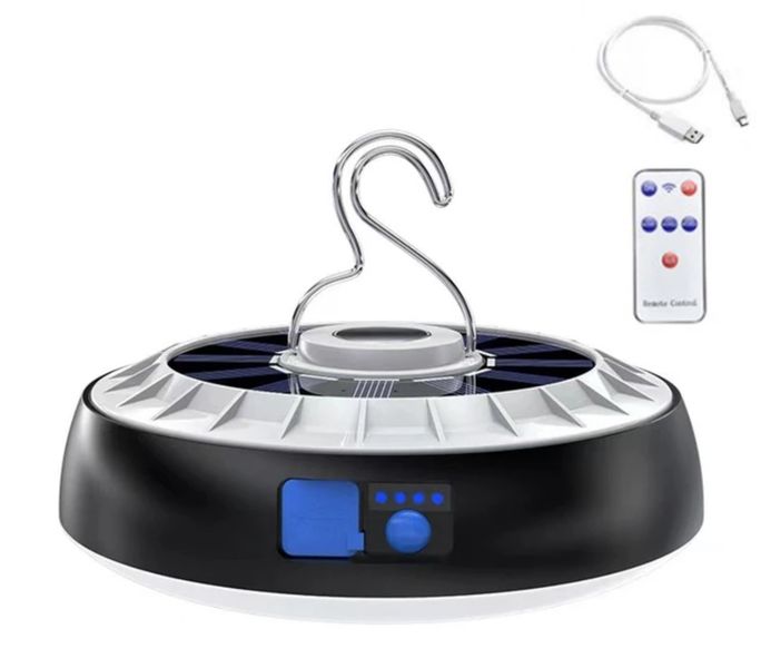 Solar Charging Remote Controlled Emergency Lamp